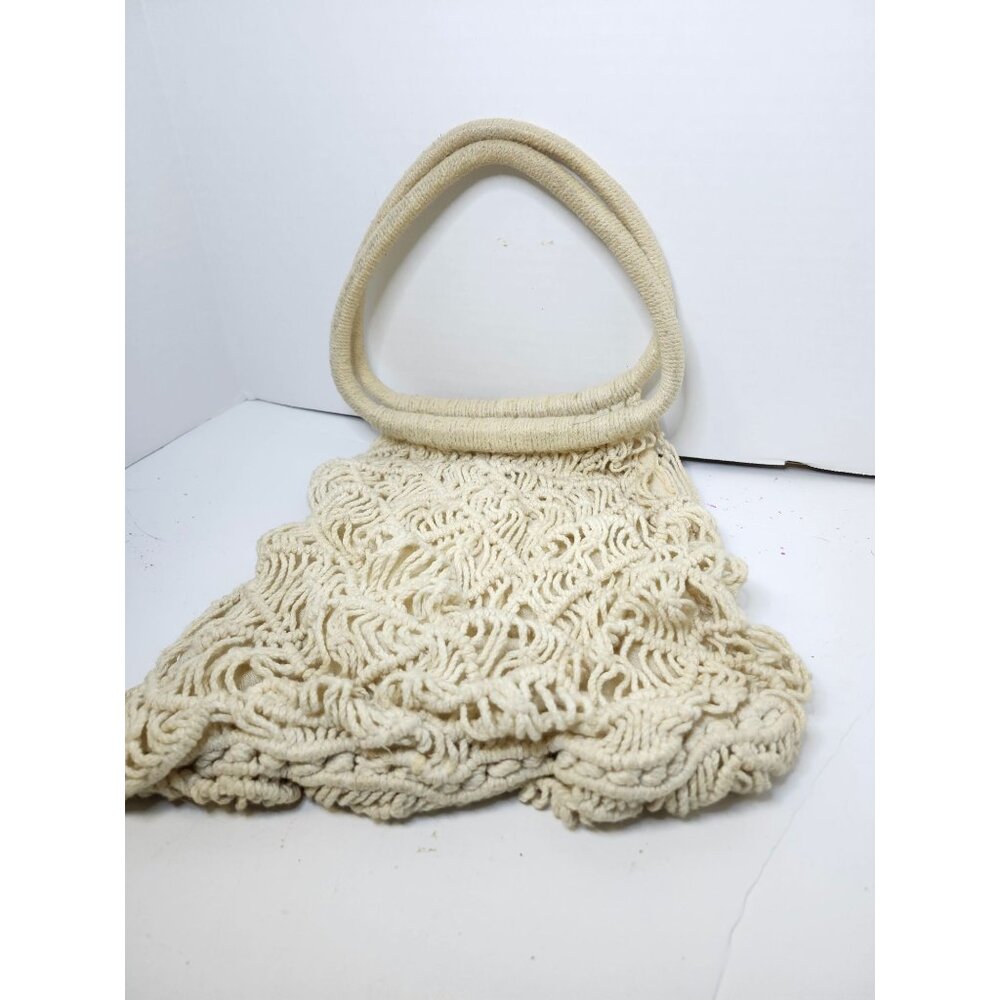 RETRO BOHO MACRAME HANDBAG